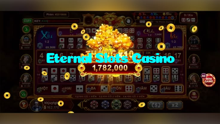 Eternal Slots Casino casino presented on mobile device in Pakistan with slots and live games